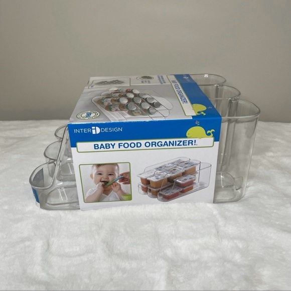 Inter Design iDesign Baby Food Jar Organizer Stackable Food Storage Container - Picture 5 of 6